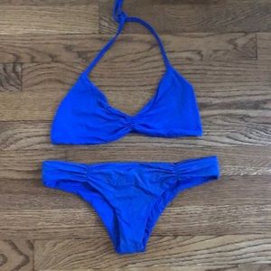 l space Blue Bikini Size XS